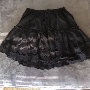 Cute black miniskirt